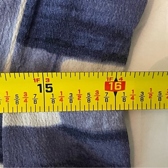 Anthropologie Maeve Blue And White Plaid Cottage Boho Chic Dress NWOT Size M - Picture 12 of 13